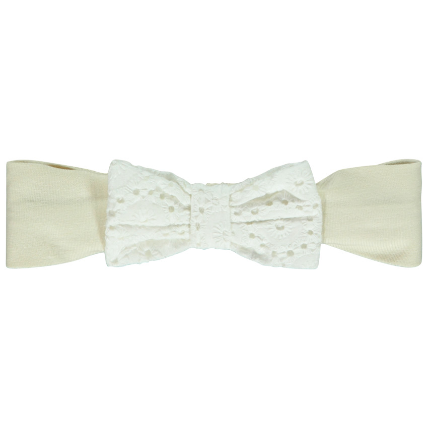 Ensemble 3 pièces avec broderie anglaise Marie  pour bébé fille