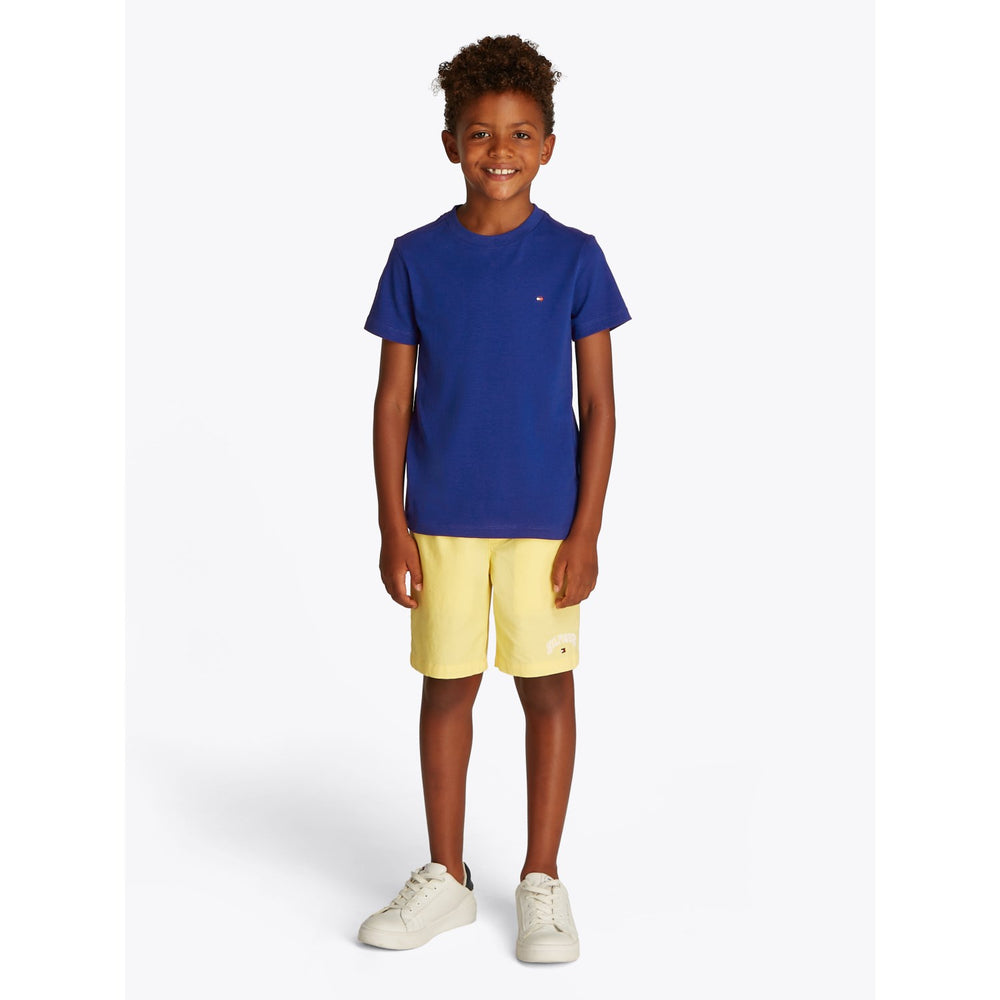 Køb Tommy Hilfiger Wedge Blue Essential Bomuld Reg T-Shirt