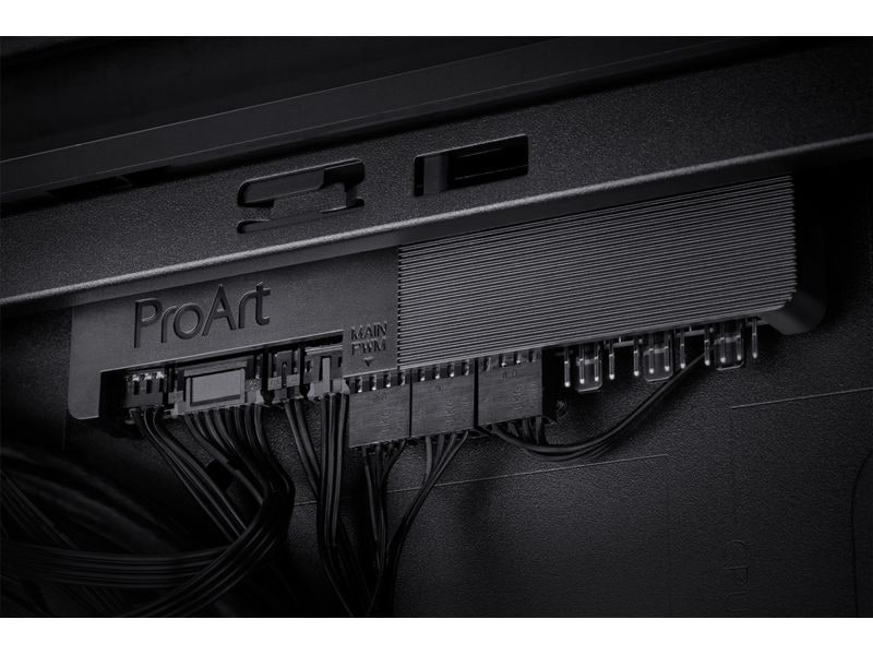 ASUS PC-Gehäuse ProArt PA602 Schwarz Midi-Tower E-ATX mit Gehäuse mit Seitenfenster