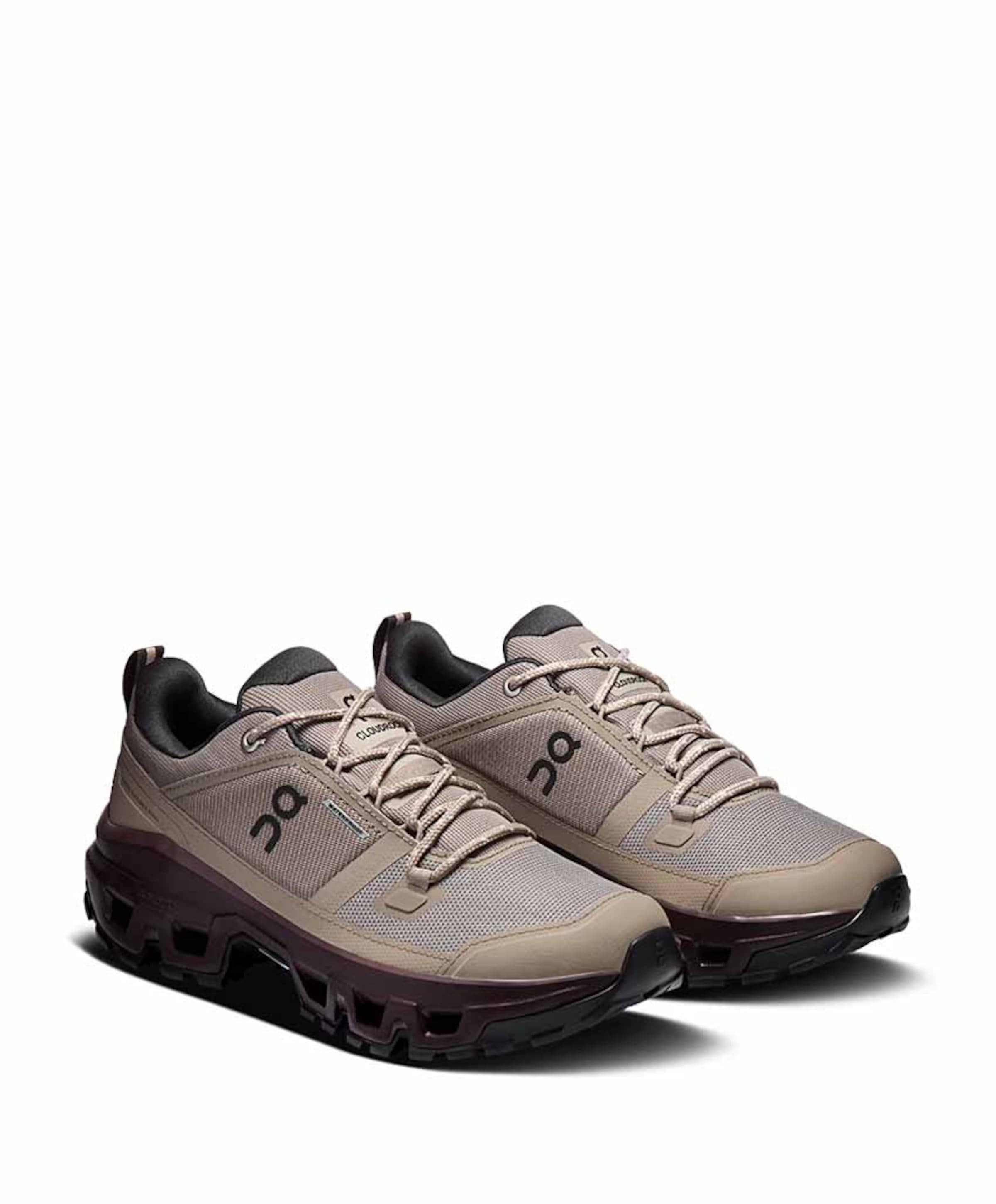 On Cloudrock Low WP Women dames wandelschoenen bruin