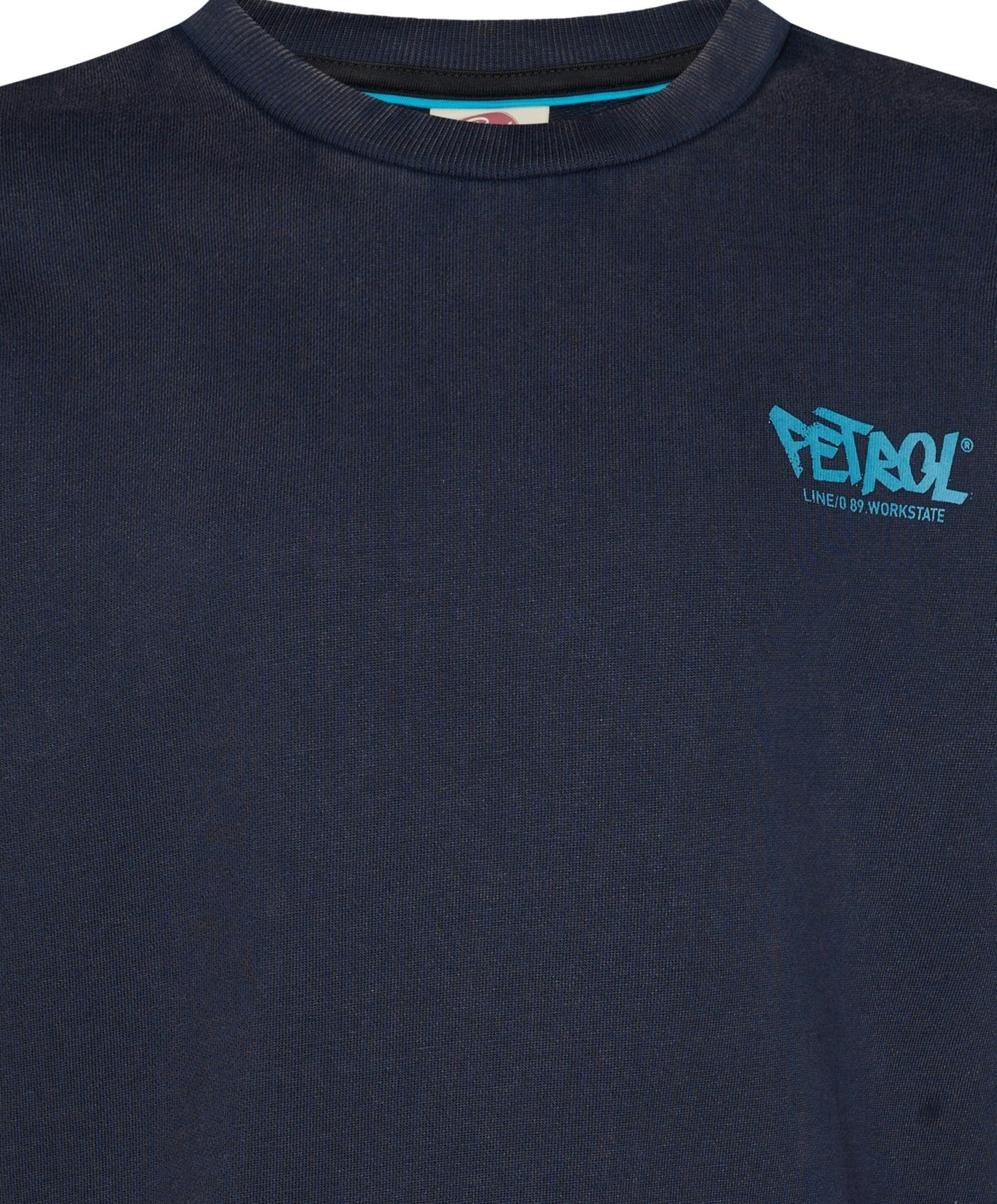 Petrol Jongens sweater blauw
