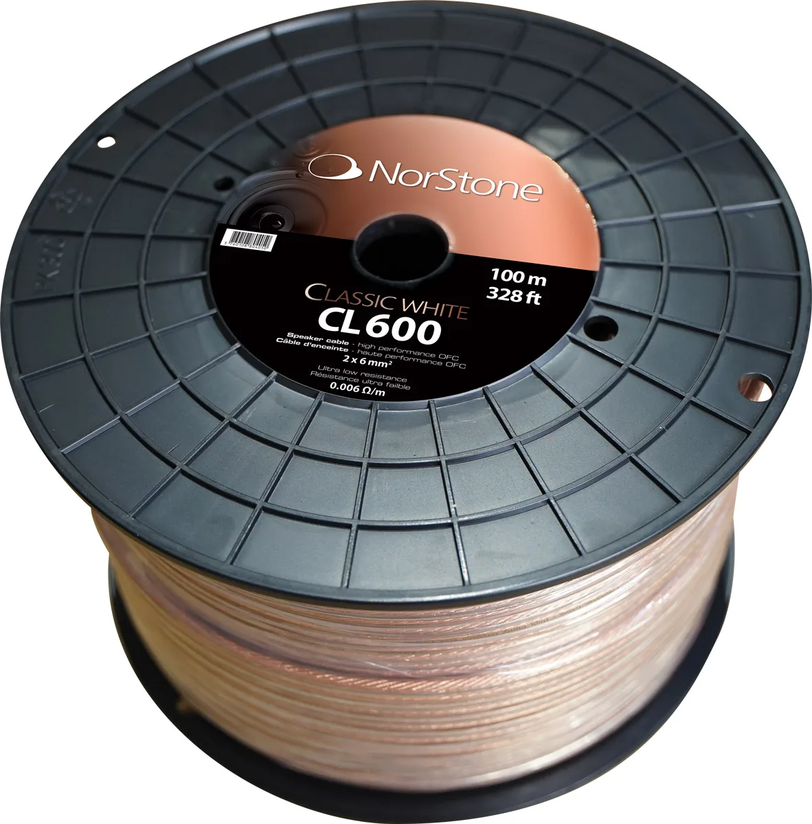NorStone CL600 (100 m) Câbles d'enceintes en bobine