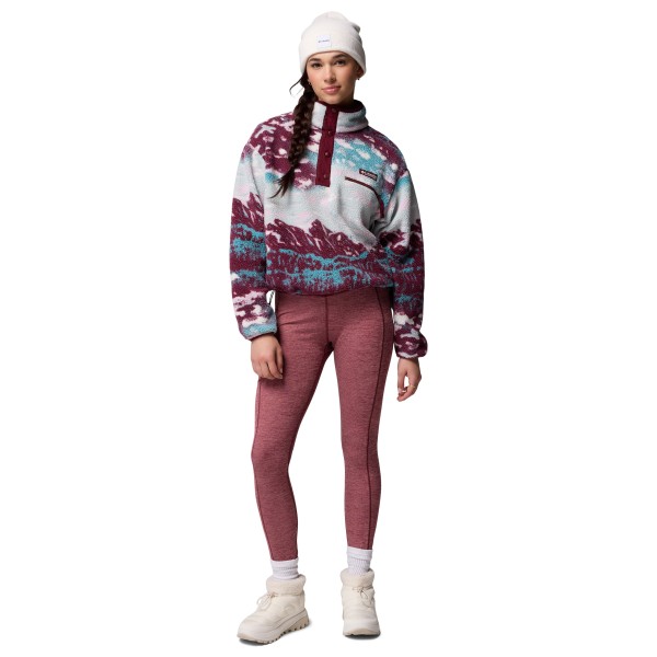 Columbia - Women's Helvetia II Printed Cropped Half Snap - Pull polaire