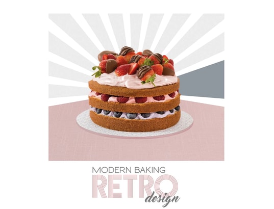DR OETKER - Pâtisserie Moule à manqué à charnière 20 cm rétro ref.4651