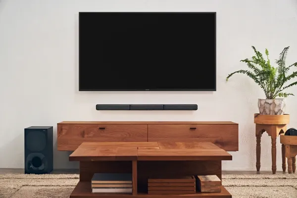 Sony HT-S40R - Lydbarsystem - til hjemmebiograf - 5.1-kanal - trådløs - Bluetooth - 600 Watt (Total)