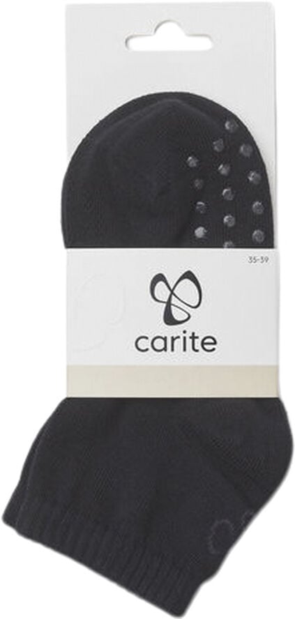 Carite Stretch yoga strømper Sort