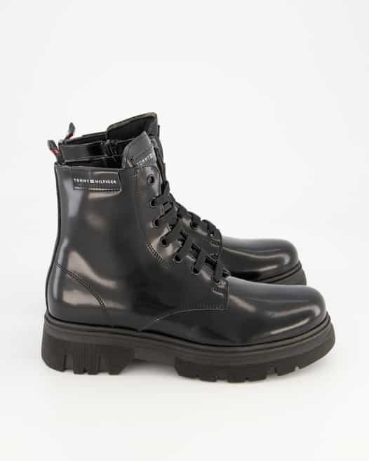 Tommy Hilfiger Tronchetto Stiefeletten in Schwarz