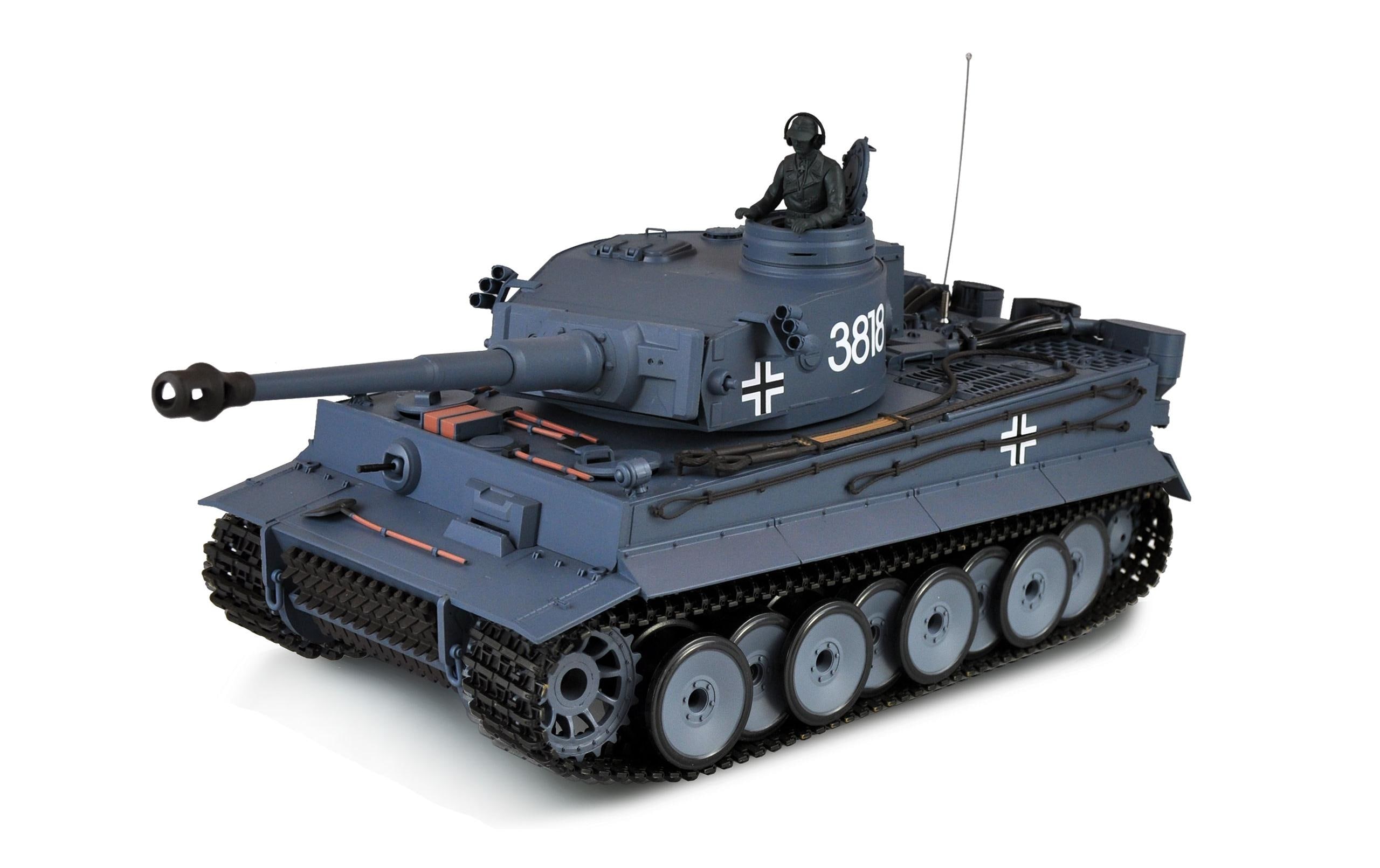 Panzer Tiger I, Standard Line IR/BB, 1:16, RTR<br>Detailgetreues Panzermodell mit BB Kanone
