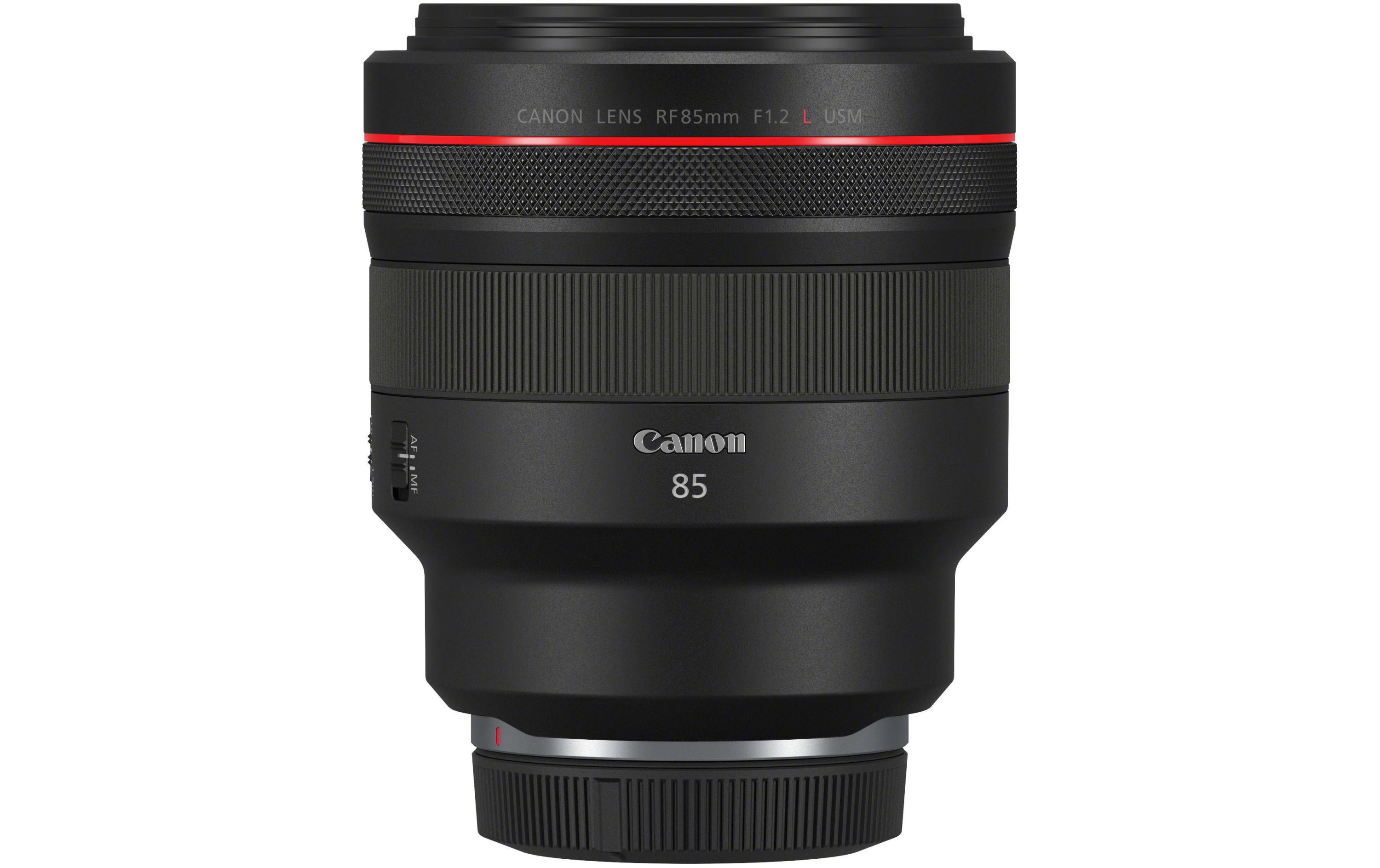 Festbrennweite RF 85mm F/1.2L USM – Canon RF<br>Porträt-Objektiv mit RF-Anschluss
