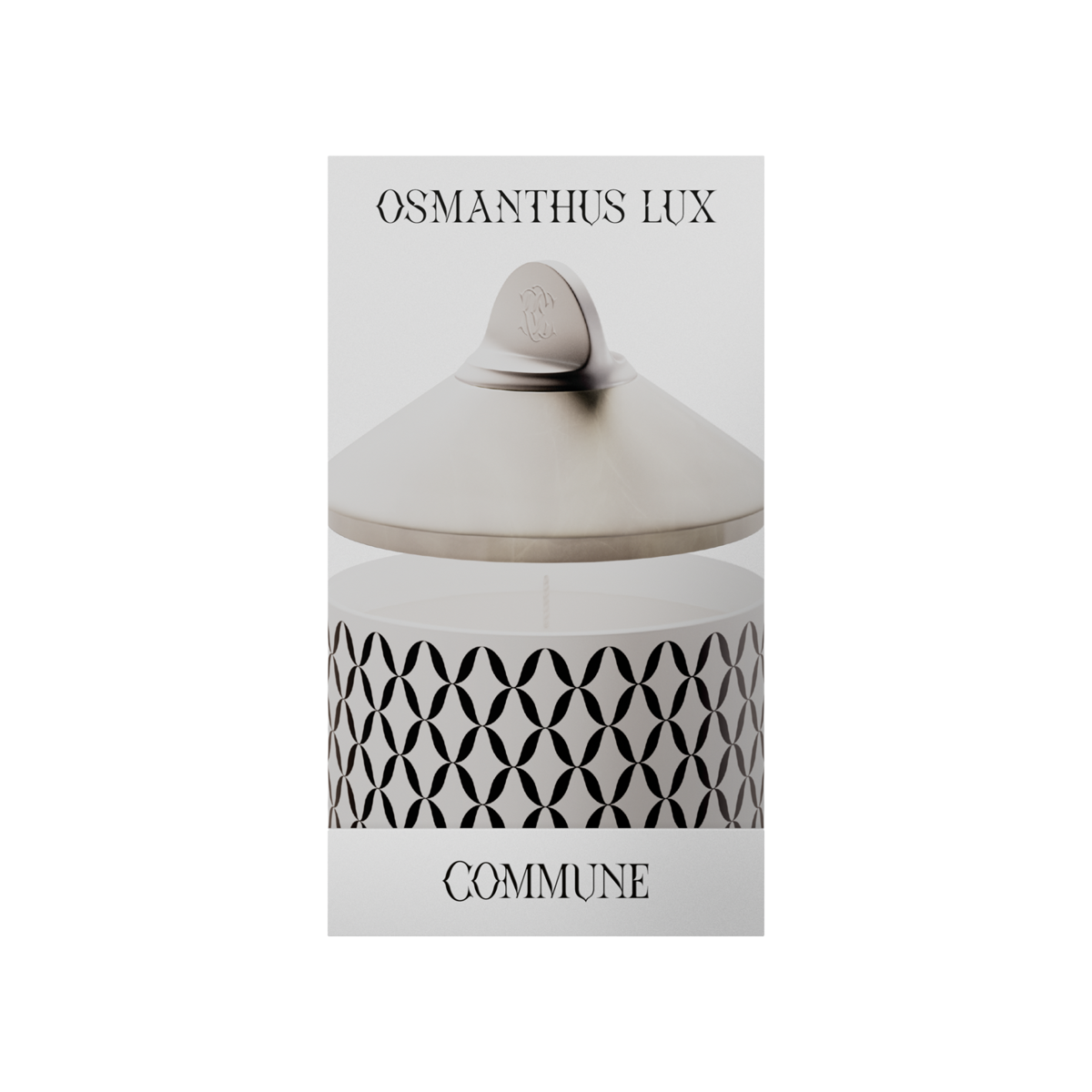 Osmanthus Lux Candle + Onyx Cover 400gr
