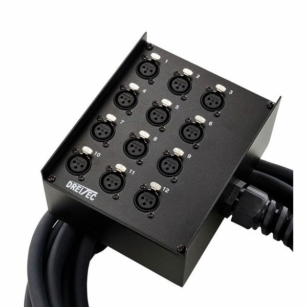 pro snake MTS12/0 S Multicore 10m