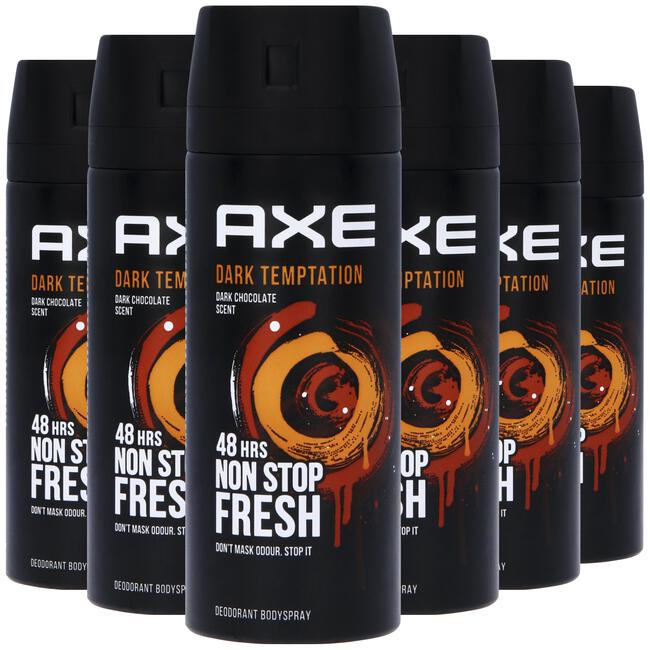 Axe Dark Temptation Deodorant Bodyspray 150 ML 6 stuks