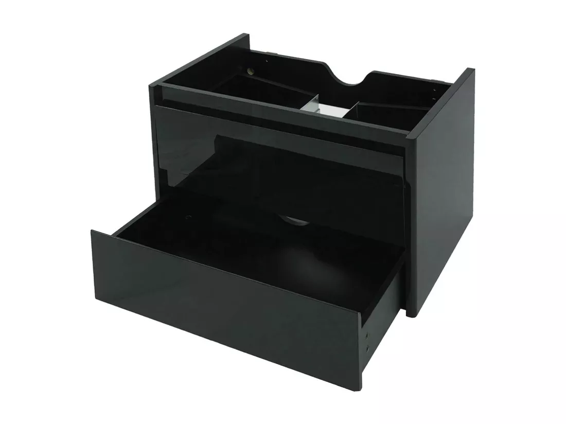 Meuble sous-lavabo MCW-B19, noir