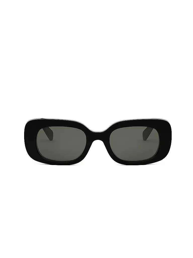 CELINE CELINE 3 Dots schwarze eckige Sonnenbrille schwarz
