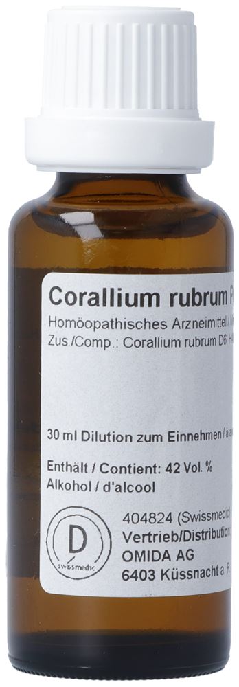 Omida Corallium rubrum Potenzakkord<br>30 ml, Dilution