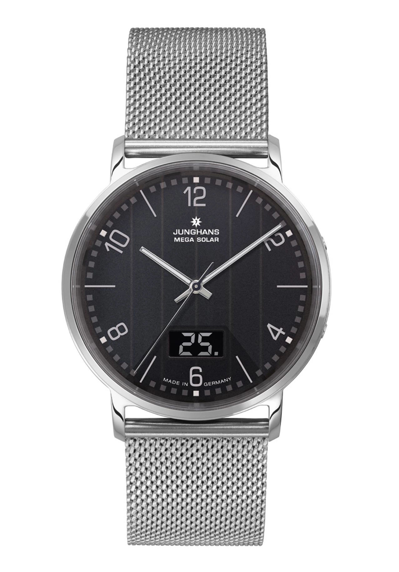 Junghans Milano Mega Solar Funkuhr 056/4628.44