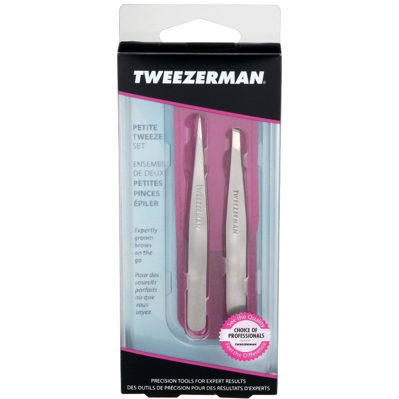 Tweezerman Petite Tweeze Set - Pink