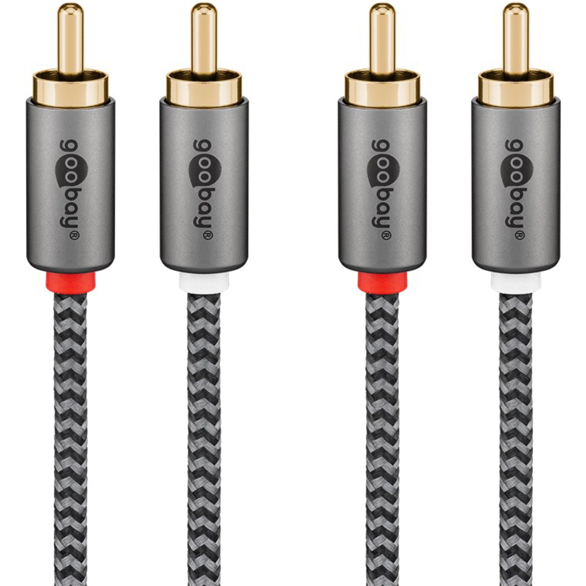 goobay Kabel Plus Stereo-Cinchkabel