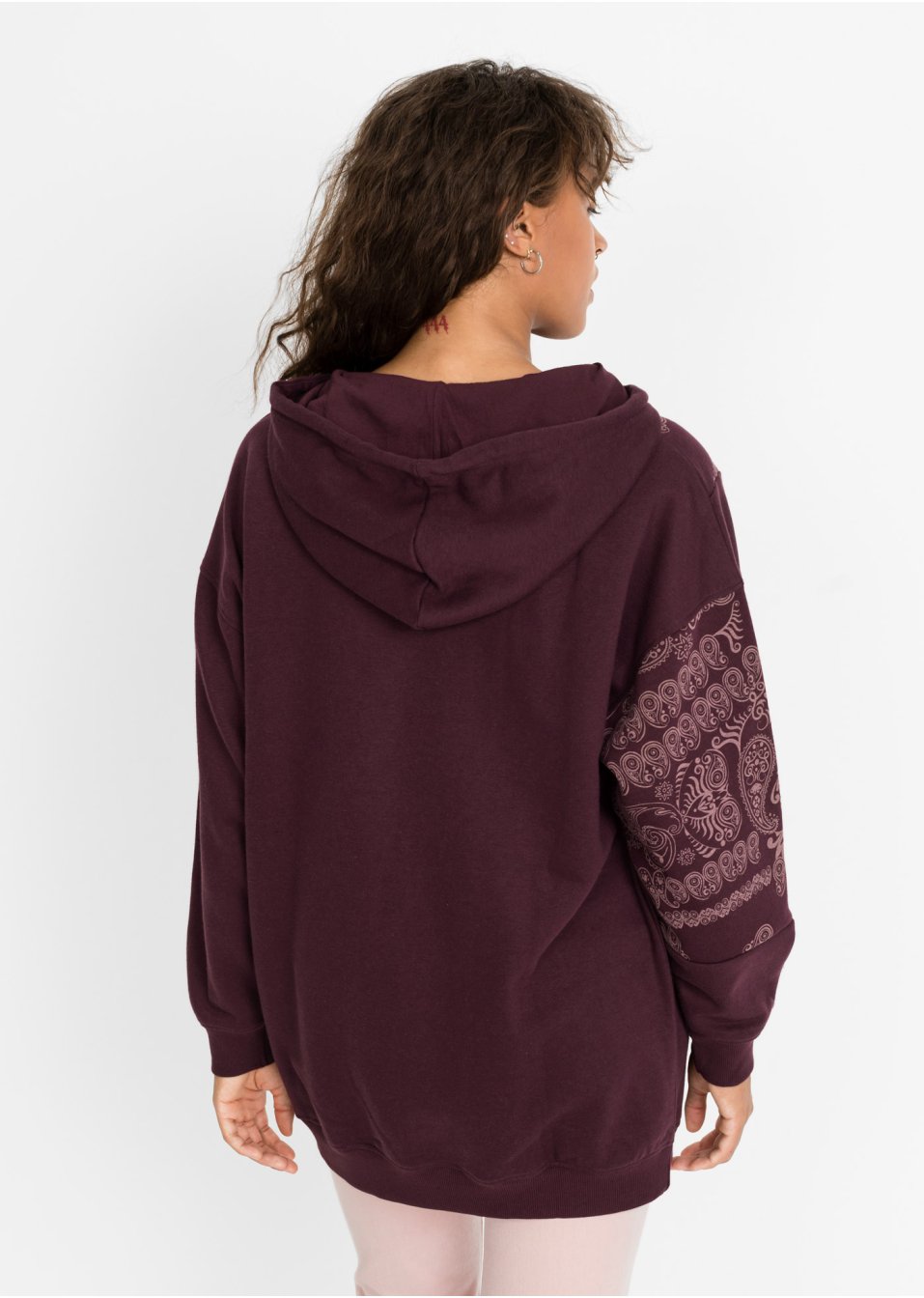 Sweat-shirt à capuche imprimé