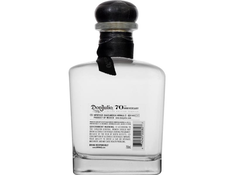 Don Julio 70th Anniversary Añejo 0.7 l Hochwertiger Tequila