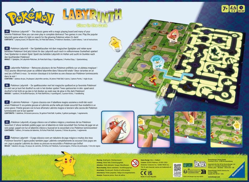 Ravensburger - Labyrinth Glow in the Dark - Bordspel - Multi-kleur