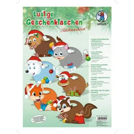 URSUS Lustige Geschenktaschen Weihnachten