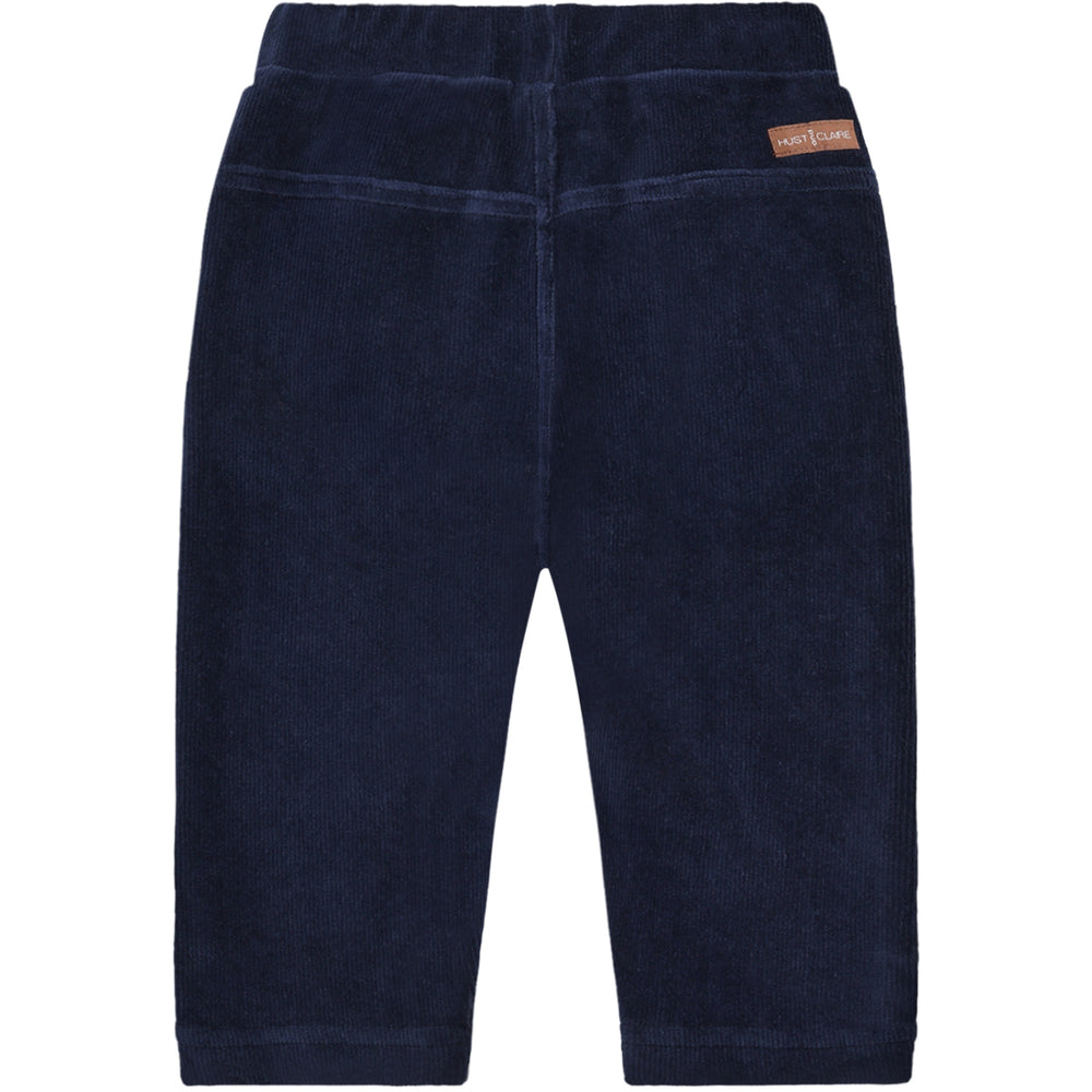 Køb Hust & Claire More Navy Gordon Ottoman