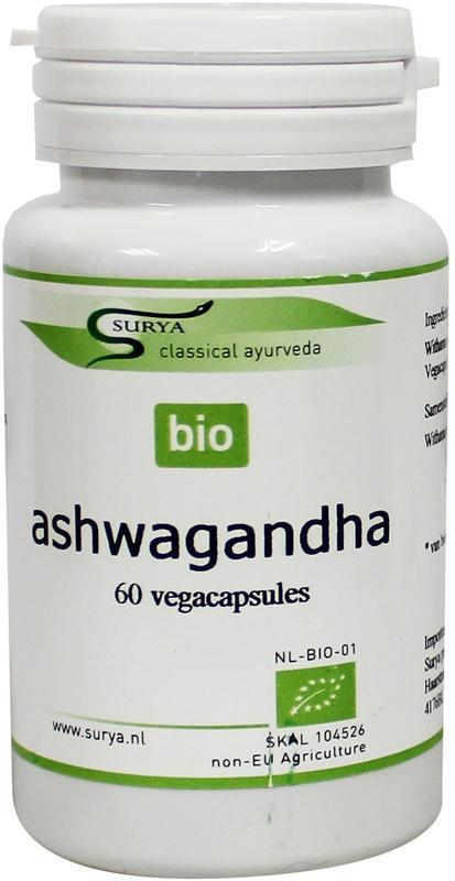 Surya Bio ashwagandha 60ca