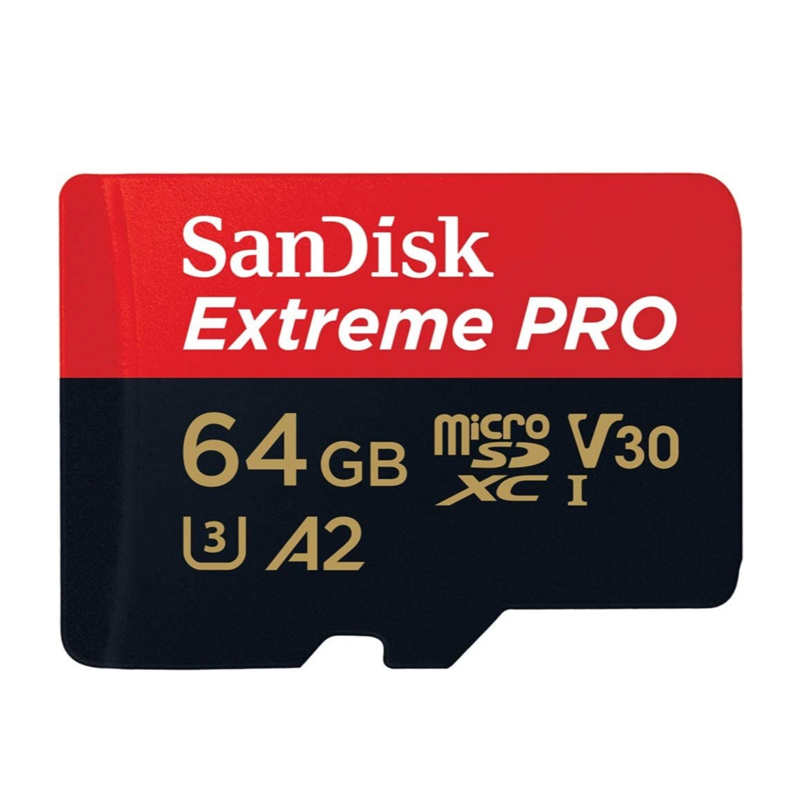 64GB Extreme Pro Micro SDXC A2 TransFlash Speicherkarte   SD Adapter Class V30 U3 UHS-I 200 MBps (SDSQXCU-064G-GN6MA)