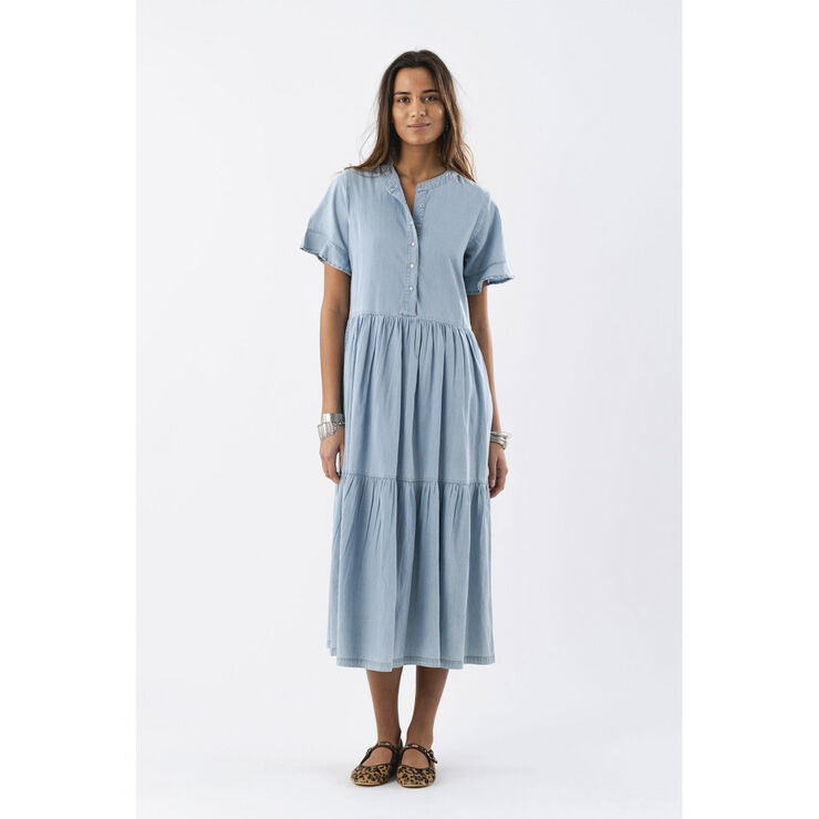 Lollys Laundry SuzieLL Maxi Dress SS Blue