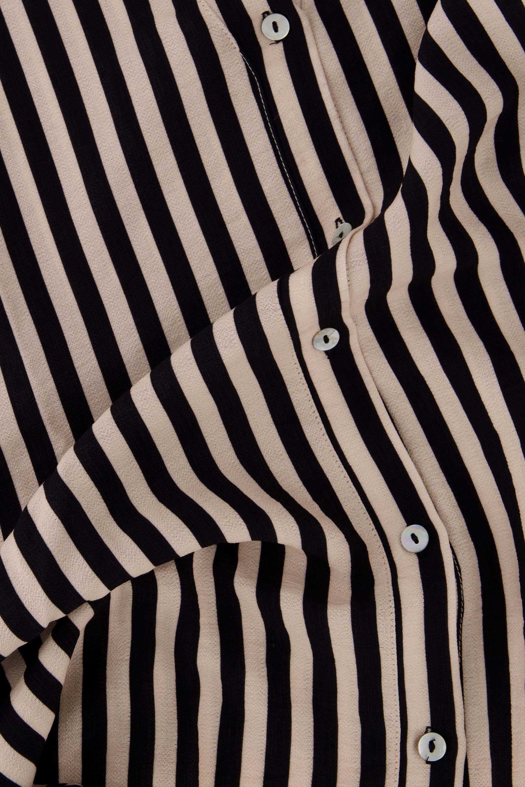 streep blouse 1/2 mouw