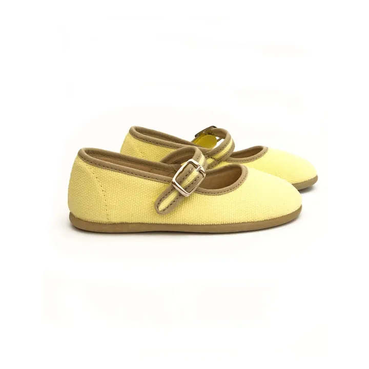 Hermosilla Ballerines Bouton d'Or | Jaune