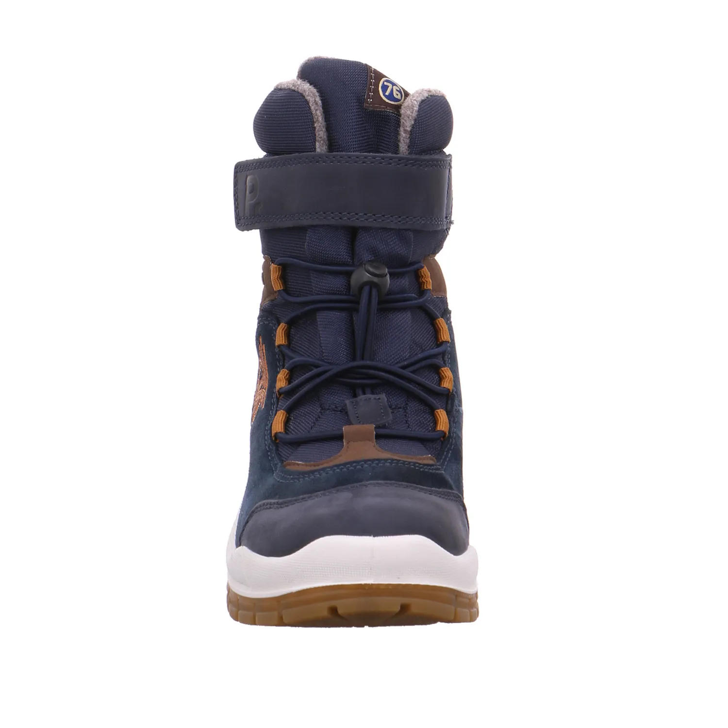 PRIMIGI Jungen-Winter-Bottine Blau Leder  Winter Boot