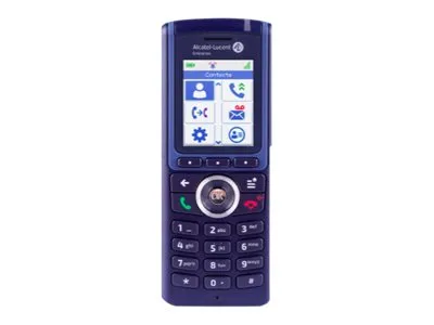 Alcatel-Lucent Enterprise 8234 - Trådløs digitaltelefon - IP-DECT\GAP - 3-vejs opkaldskapacitet - blå