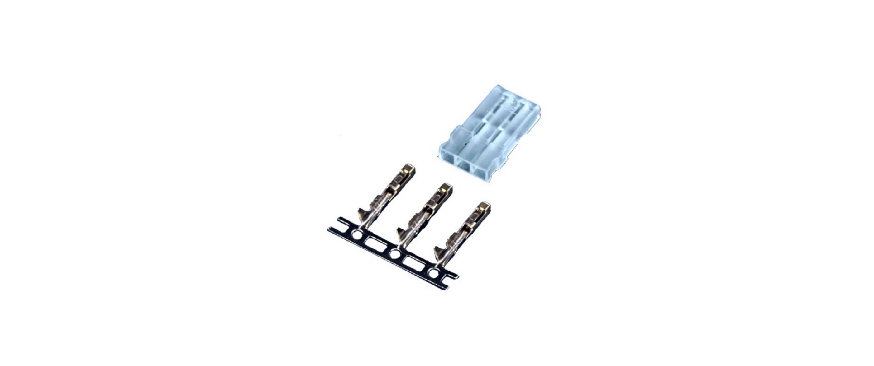 Stecker JR W, für Servos, 50 StückJR-Servostecker