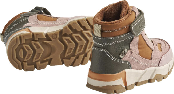 Wheat Bootie Muni Tex Rose frost