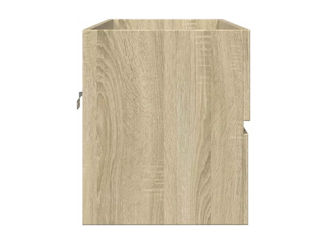 Armoire d'évier Chêne sonoma 90x38,5x45 cm Aggloméré
