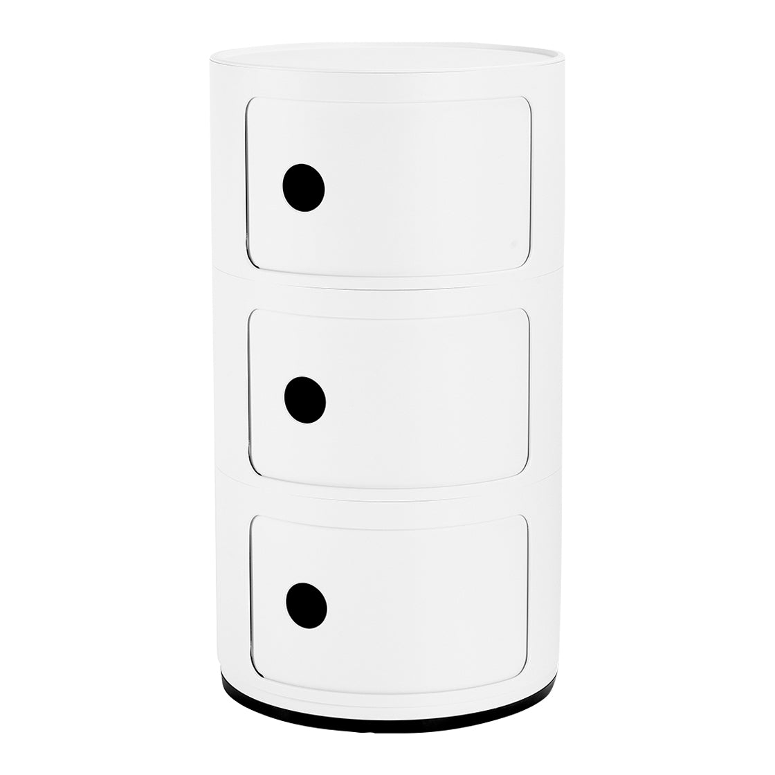 Kartell Componibili Kast Ã 32 cm - 3 Modules - Mat Wit