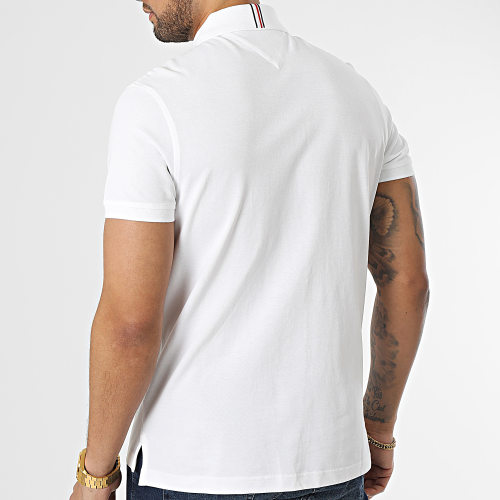 Polo Manches Courtes RWB Chest Beige Clair