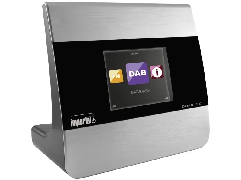 Imperial DABMAN i400, Digital, DAB , FM, UKW, 87,5 - 108 Mhz, 150 mm, 81 mm, 140 mm