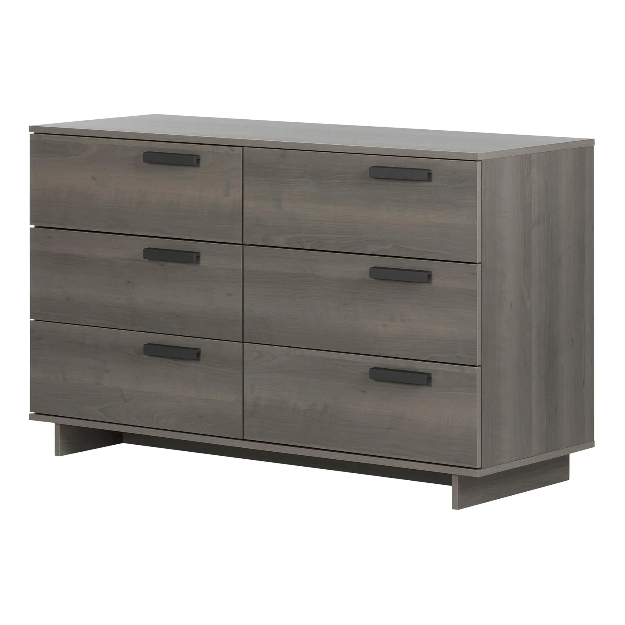 South Shore Bureau double 6 tiroirs - Cavalleri Érable cendré