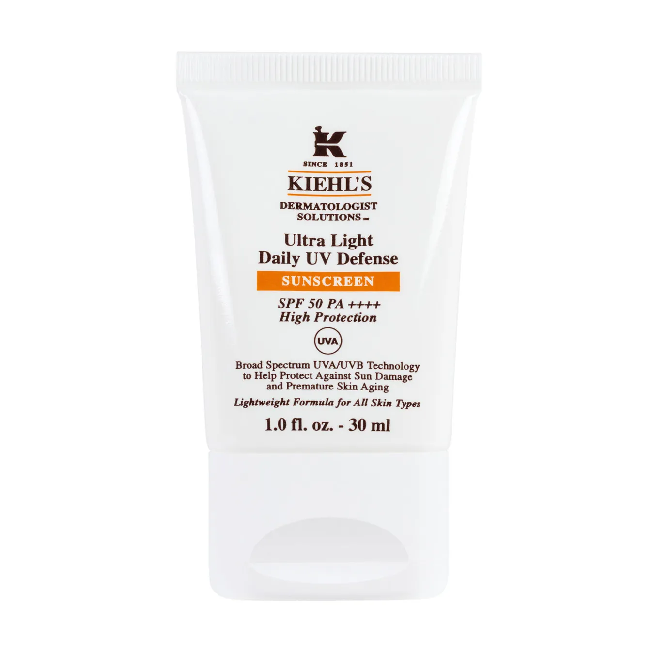 KIEHL'S Ultra Light Daily UV Defense SPF 50 PA Anti Pollution