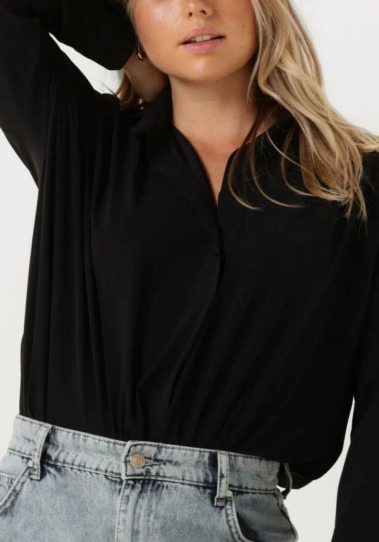 PENN & INK zwarte penn & ink blouse magda