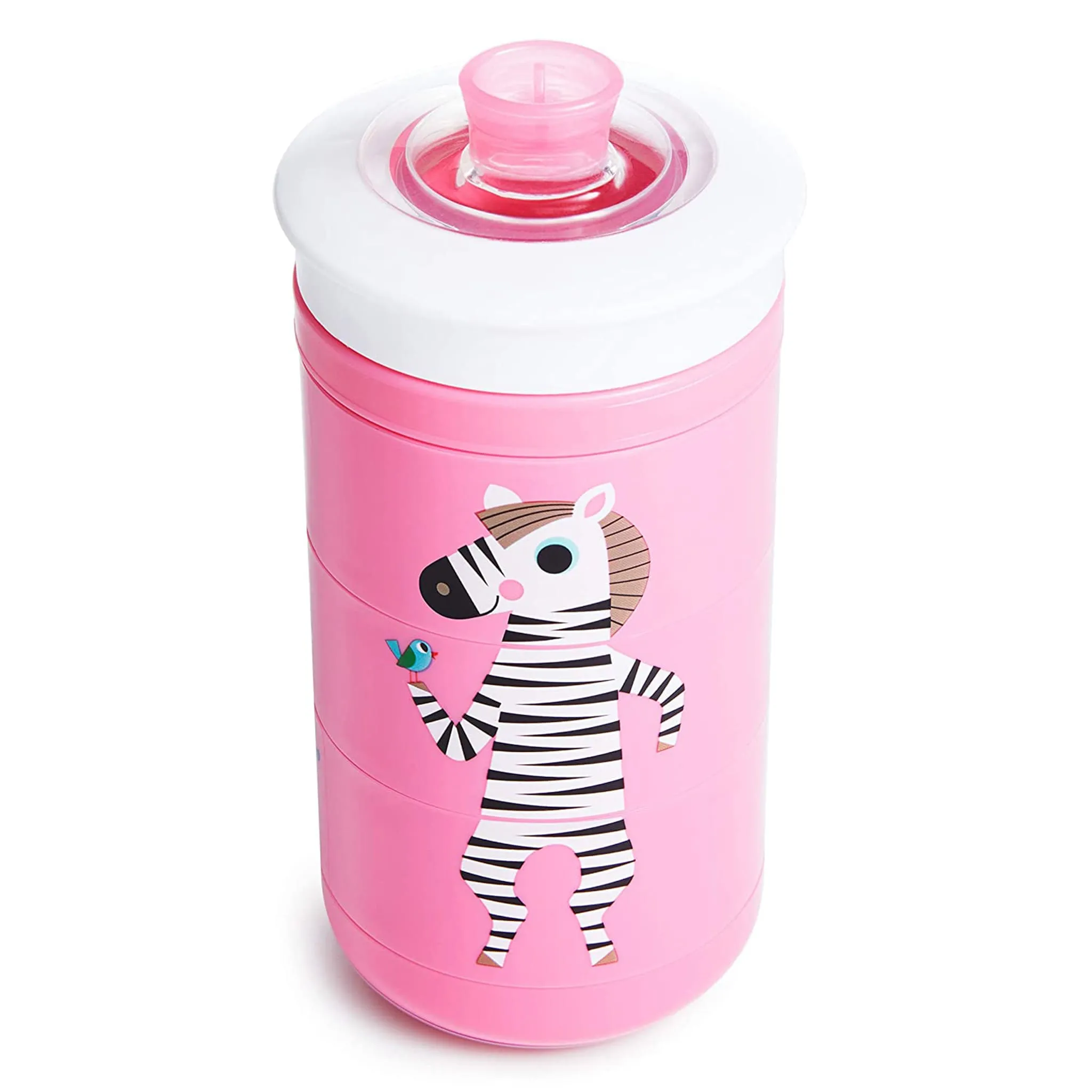 Munchkin Tasse Twisty 9oz - Animaux Roses