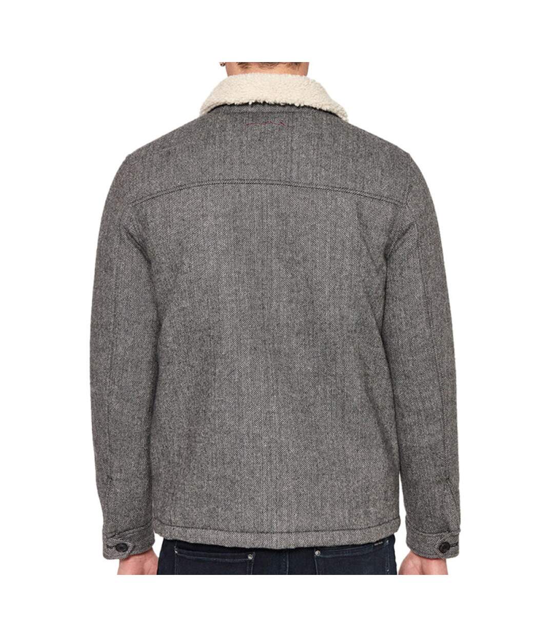 Veste Gris/Noir Homme Teddy Smith Geraud