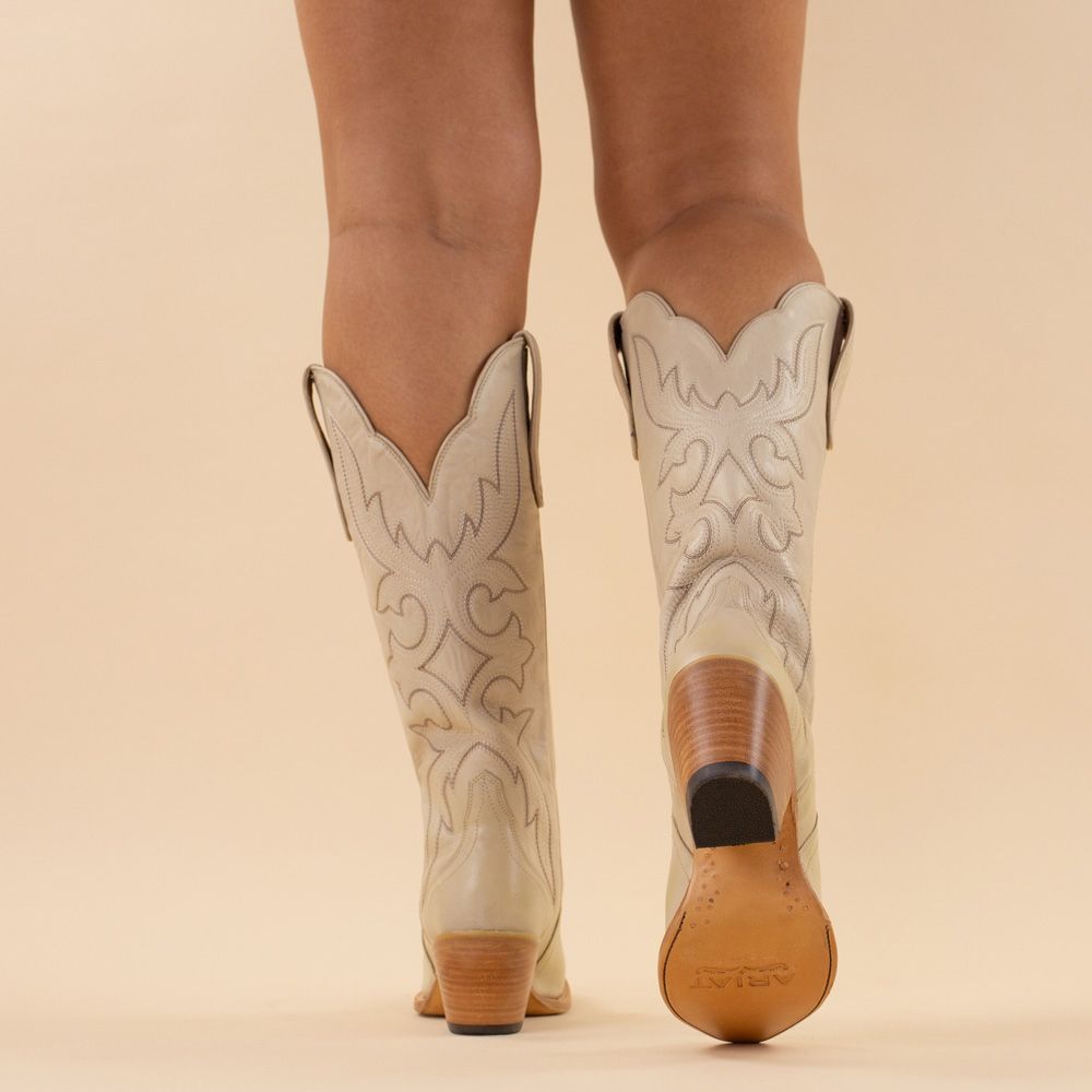 Ariat cowboylaarzen Belinda offwhite