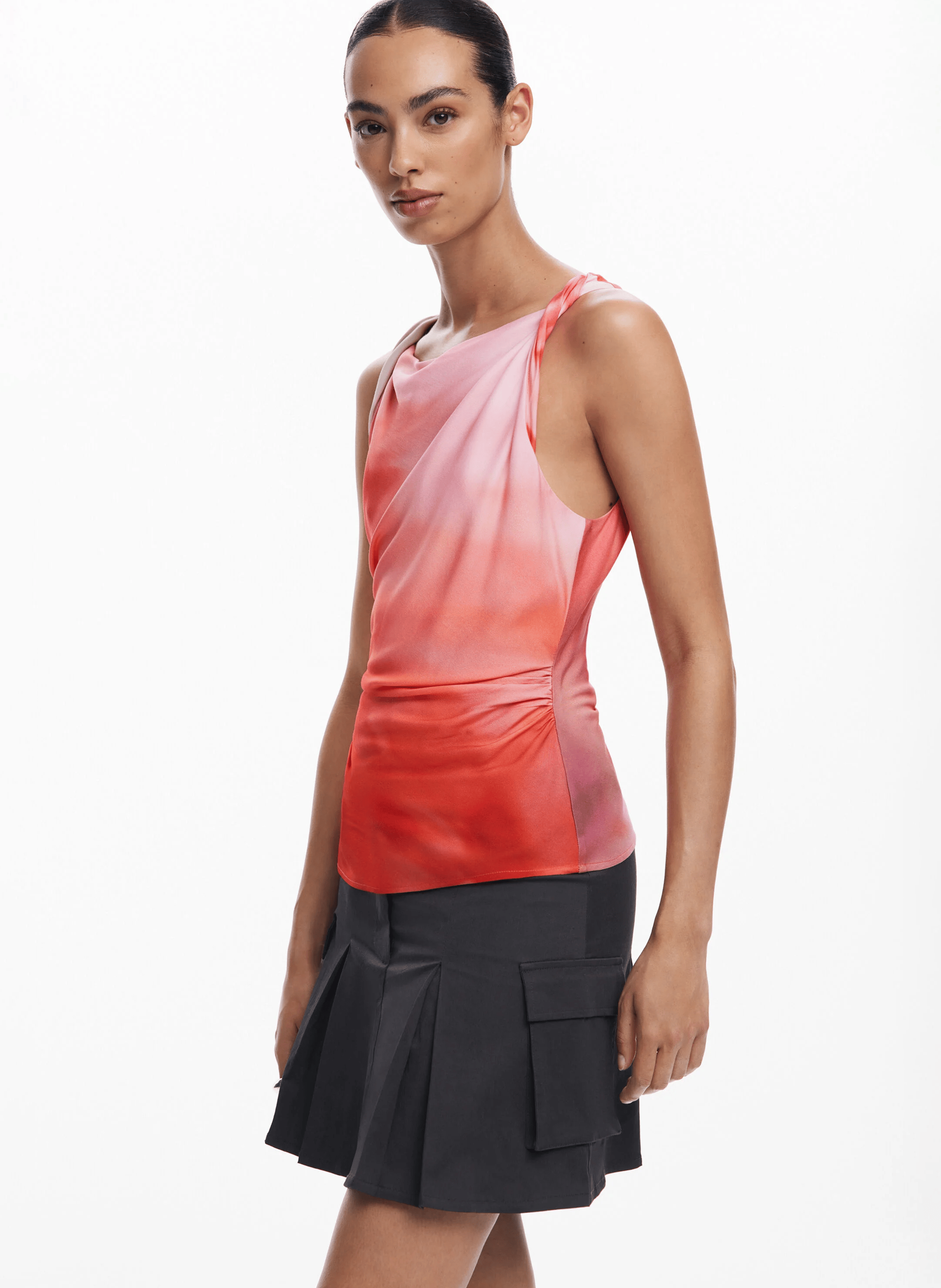 Débardeur tie-dye | Rouge