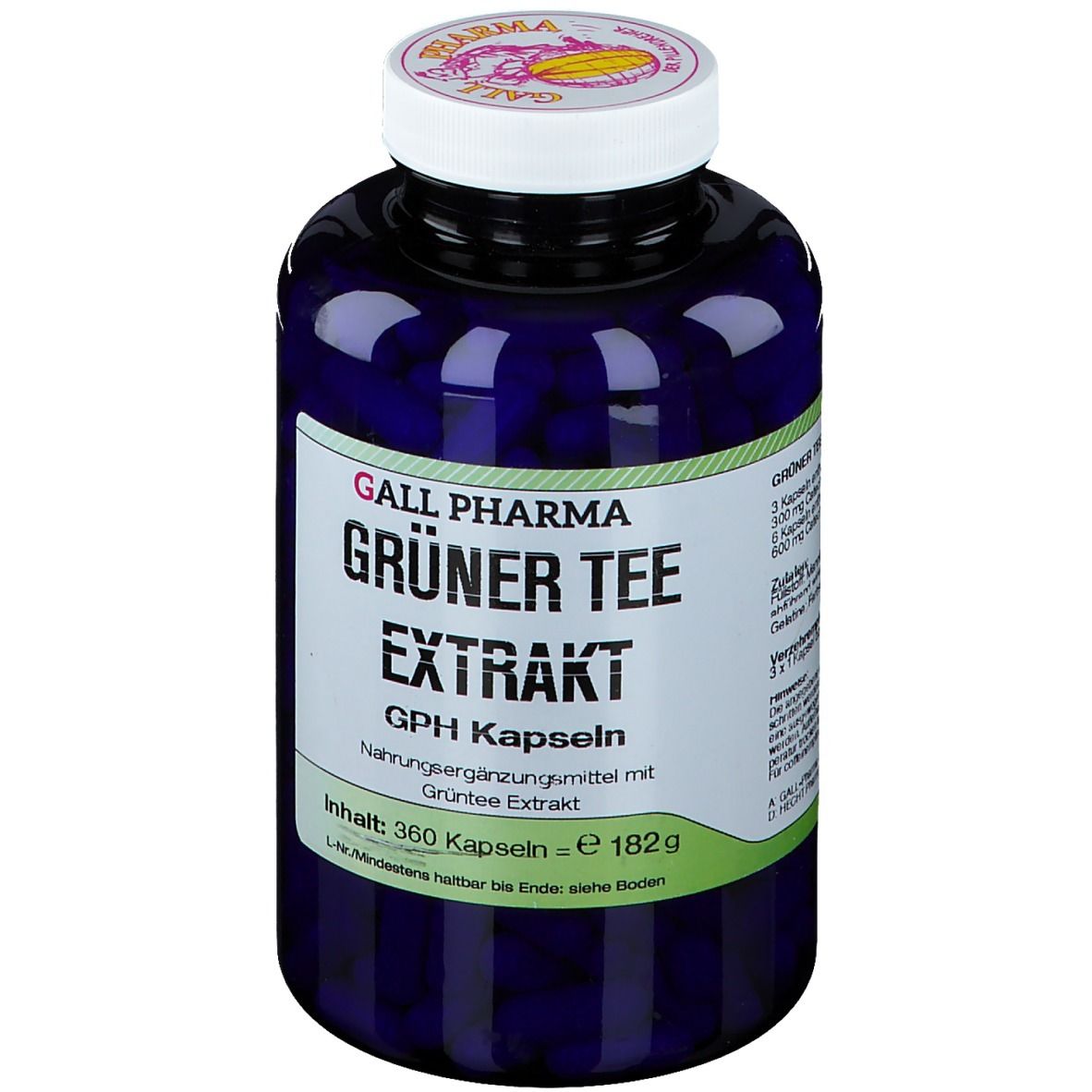 GALL PHARMA Grüner Tee Extrakt GPH Kapseln