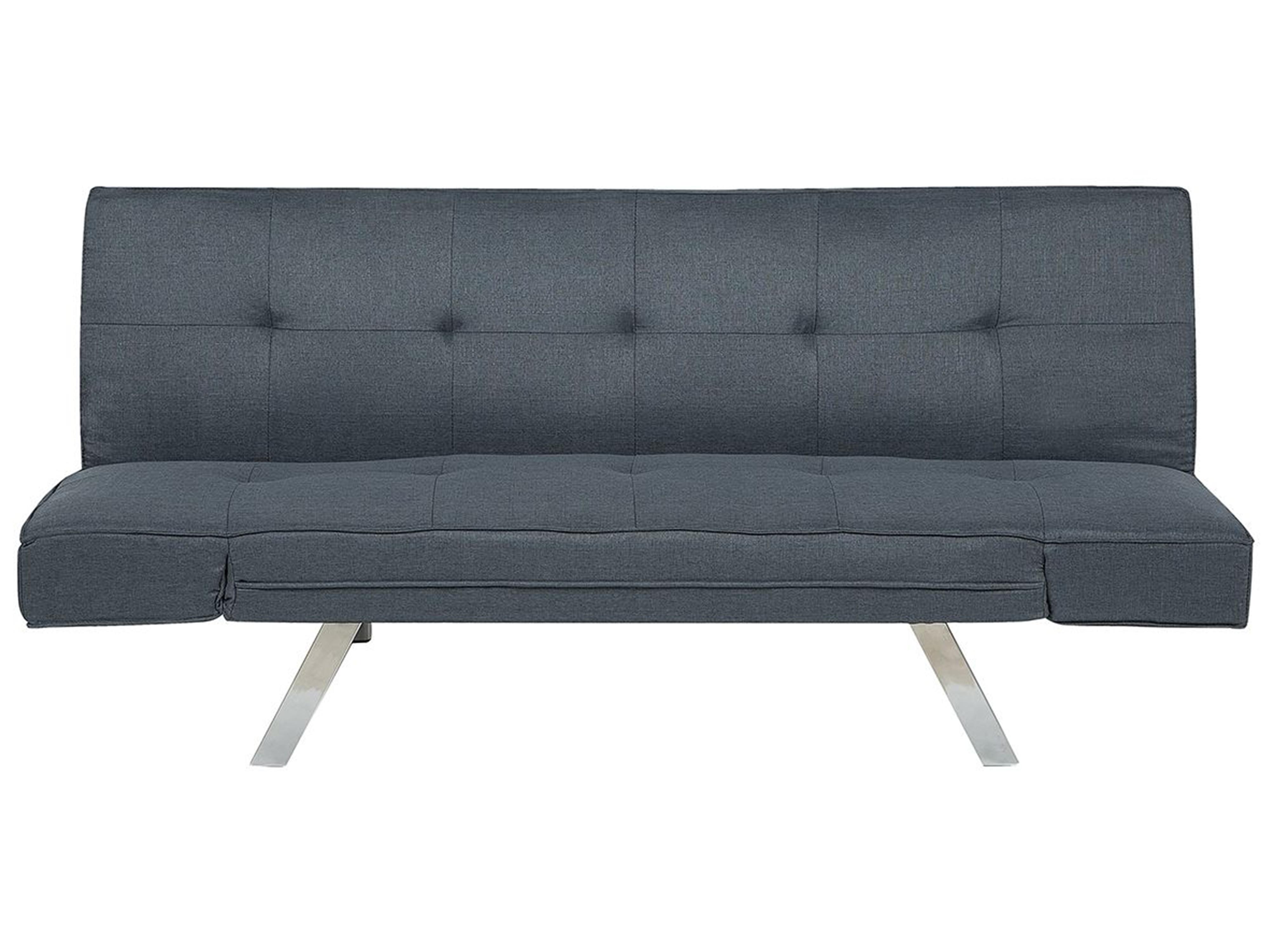Slaapbank 3-zits BRISTOL Stof Donkerblauw