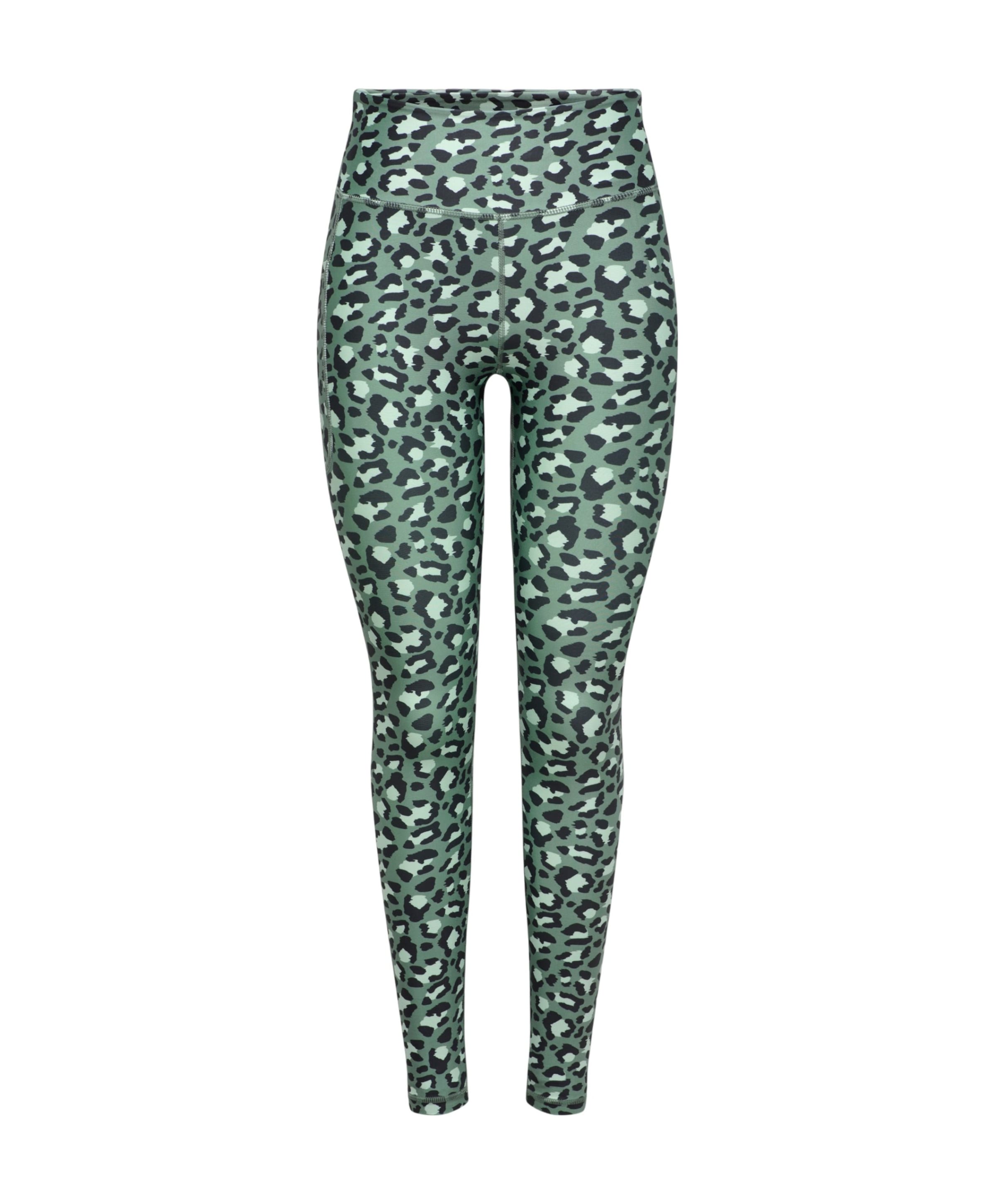 Only play ONPJAM-2-MILLE HW AOP PCK tights CU dames tights groen